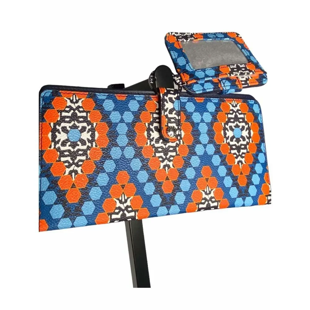 Set Vera Bradley Marrakesh Beads Travel Organizer Wallet - matching ID holder - Picture 1 of 3